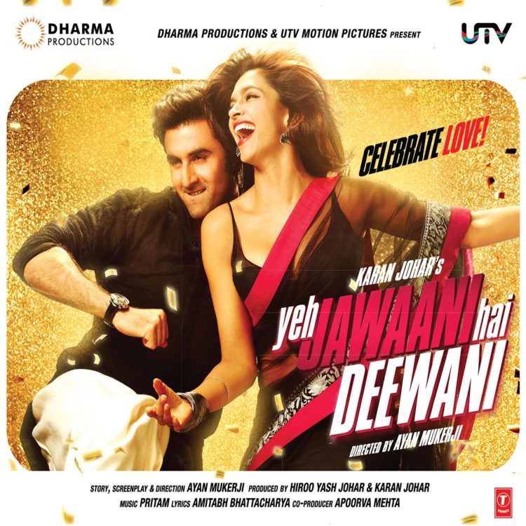 Yeh Jawaani Hai Deewani soundtrack artwork, home of the sangeet staple Badtameez Dil